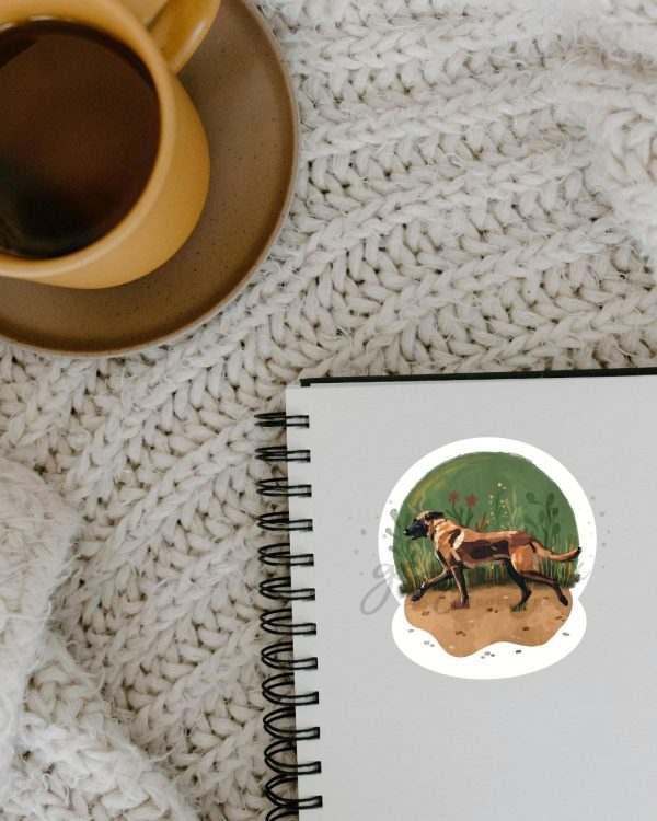 Sticker Malinois – Ediție limitată