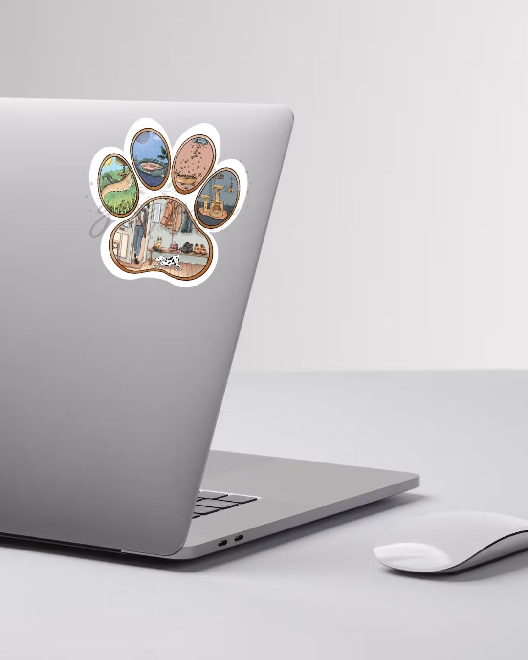 Sticker amprenta